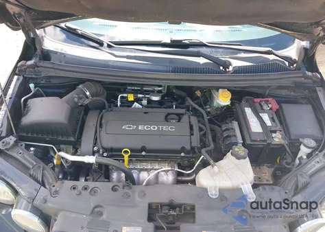 2013 Chevrolet Sonic Lt Auto из США, поврежденный, VIN 1G1JC6SH2D4237422